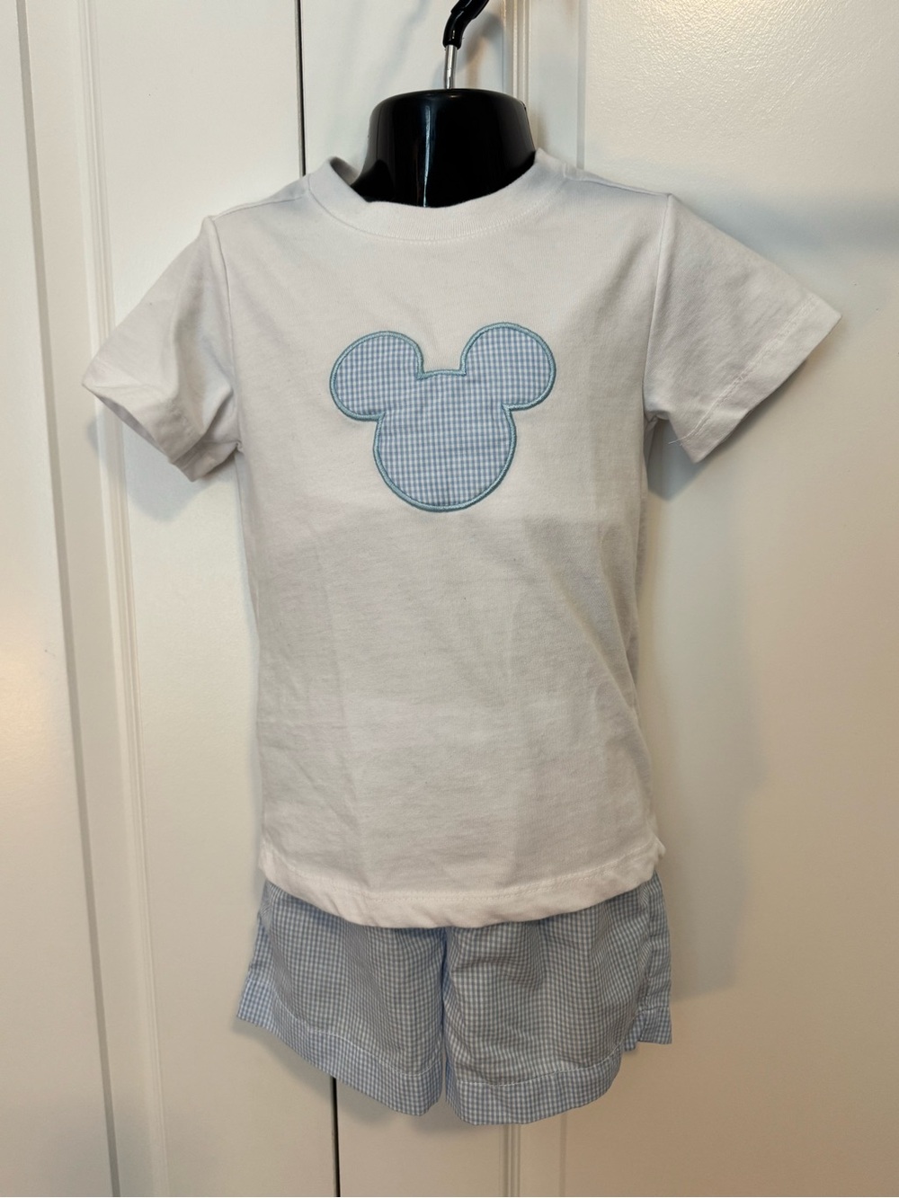 City Beautiful Boutique Mickey Gingham Set